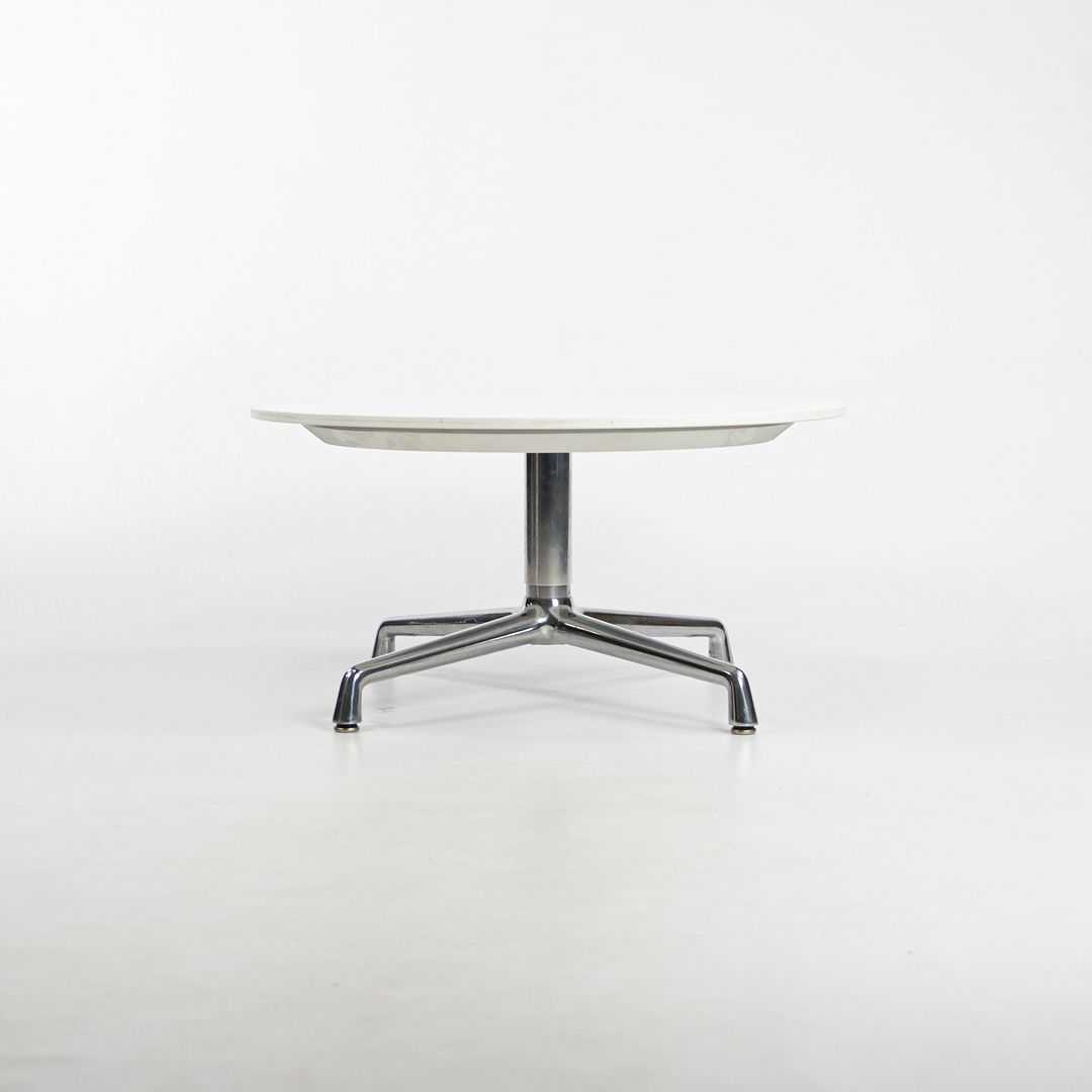 2016 Coalesse White Laminate w/ Aluminum Coffee Table by Scott Wilson 2x Avail