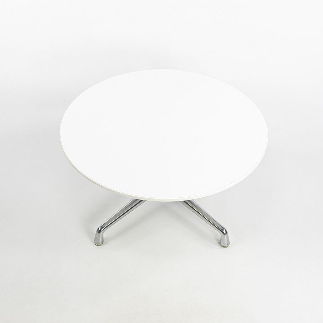 2016 Coalesse White Laminate w/ Aluminum Coffee Table by Scott Wilson 2x Avail