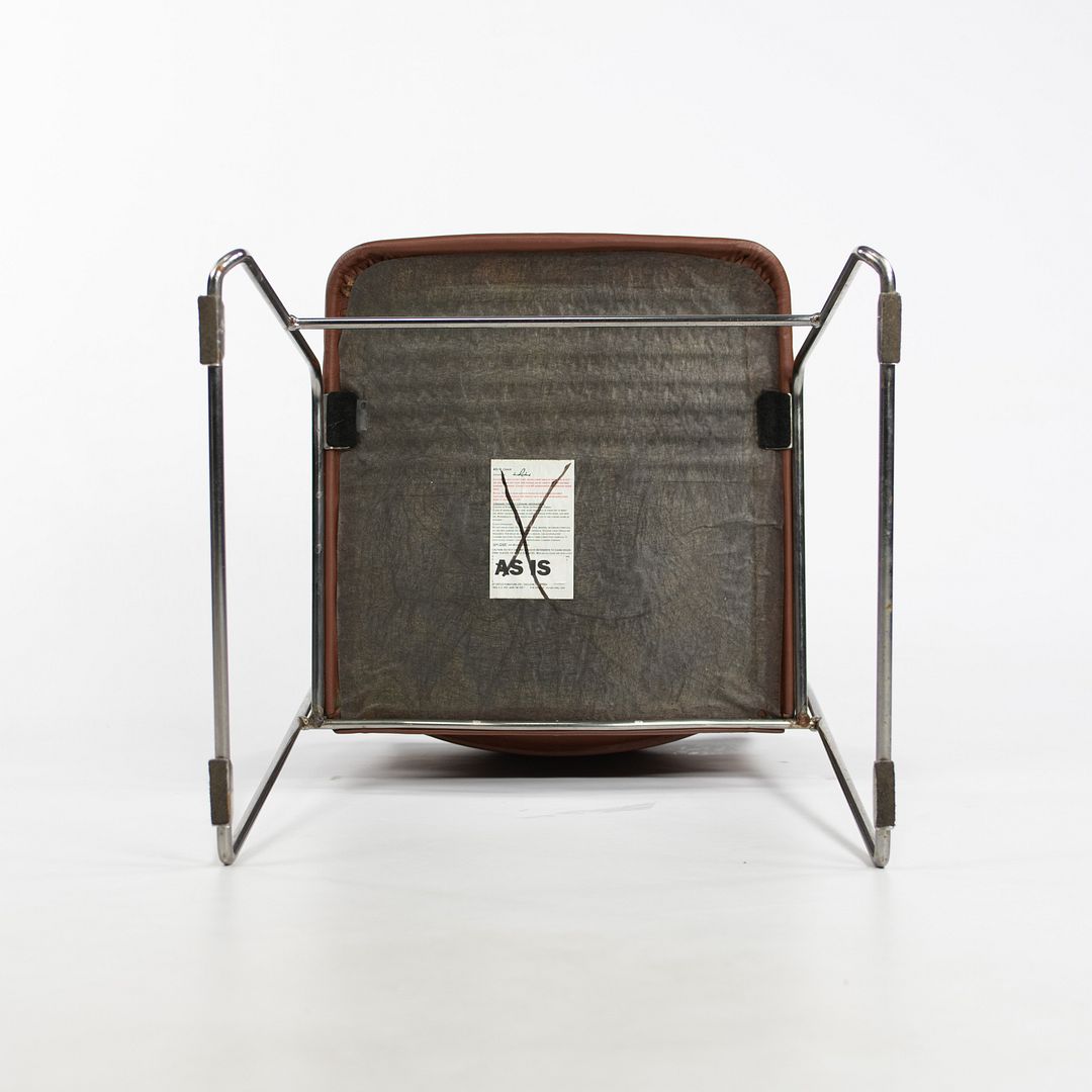 C. 1970s David Rowland for General Fireproofing 40/4 Stacking Chair in Brown