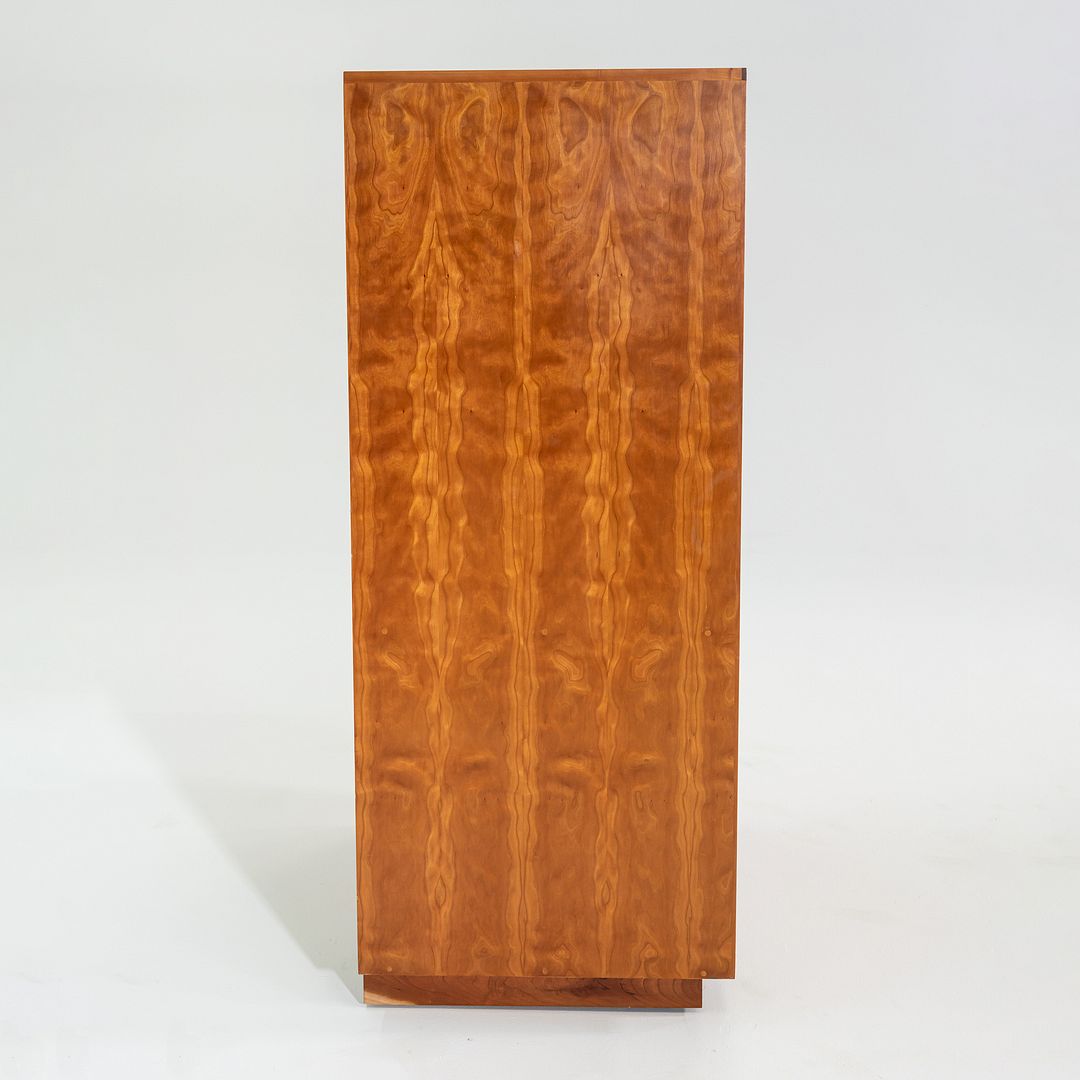 1990s Robert Lovett Custom-Designed Cherry Armoire Cabinet 24x34x60 Inches