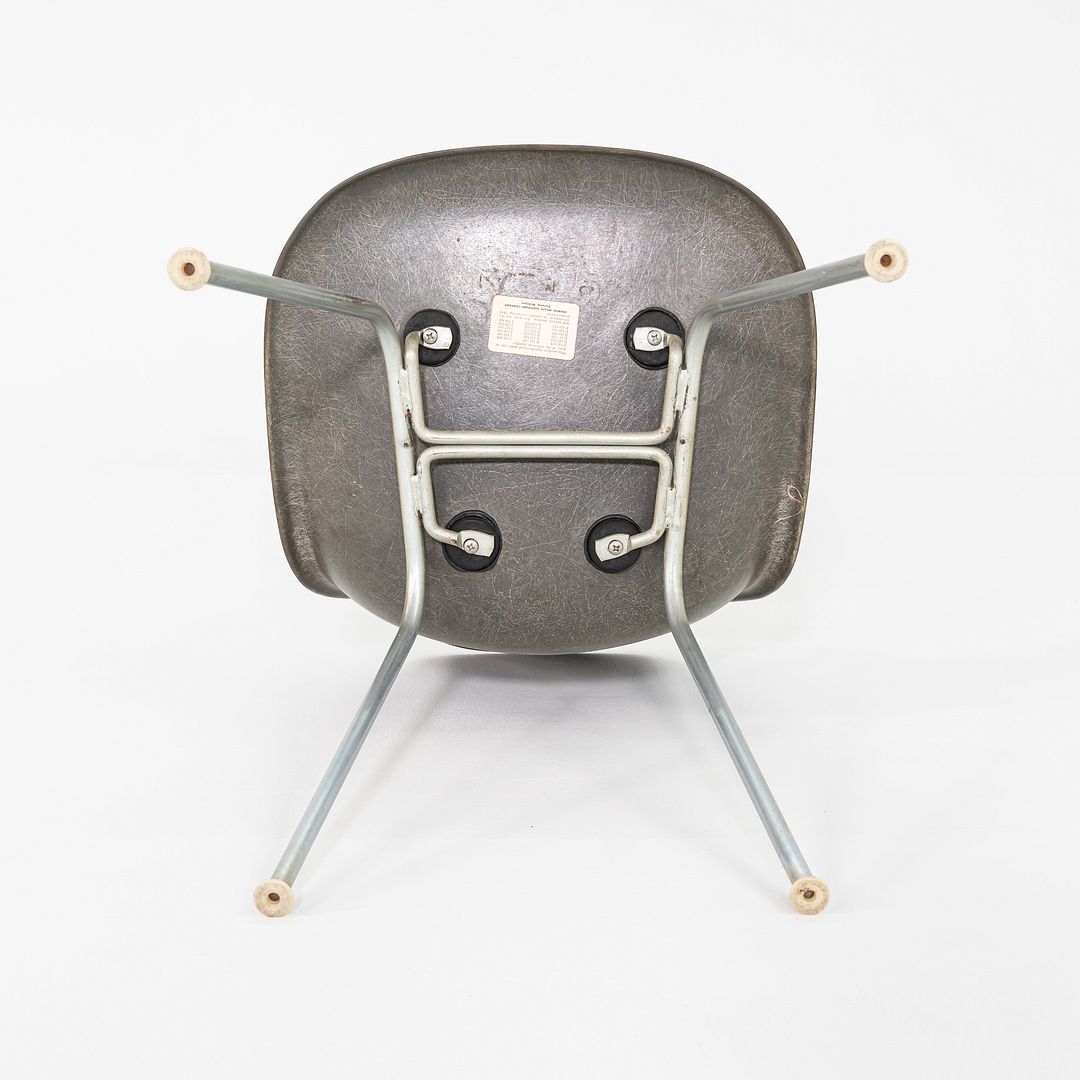 C. 1958 Herman Miller Eames Fiberglass Dining Shell Chair in Gray 3x Available