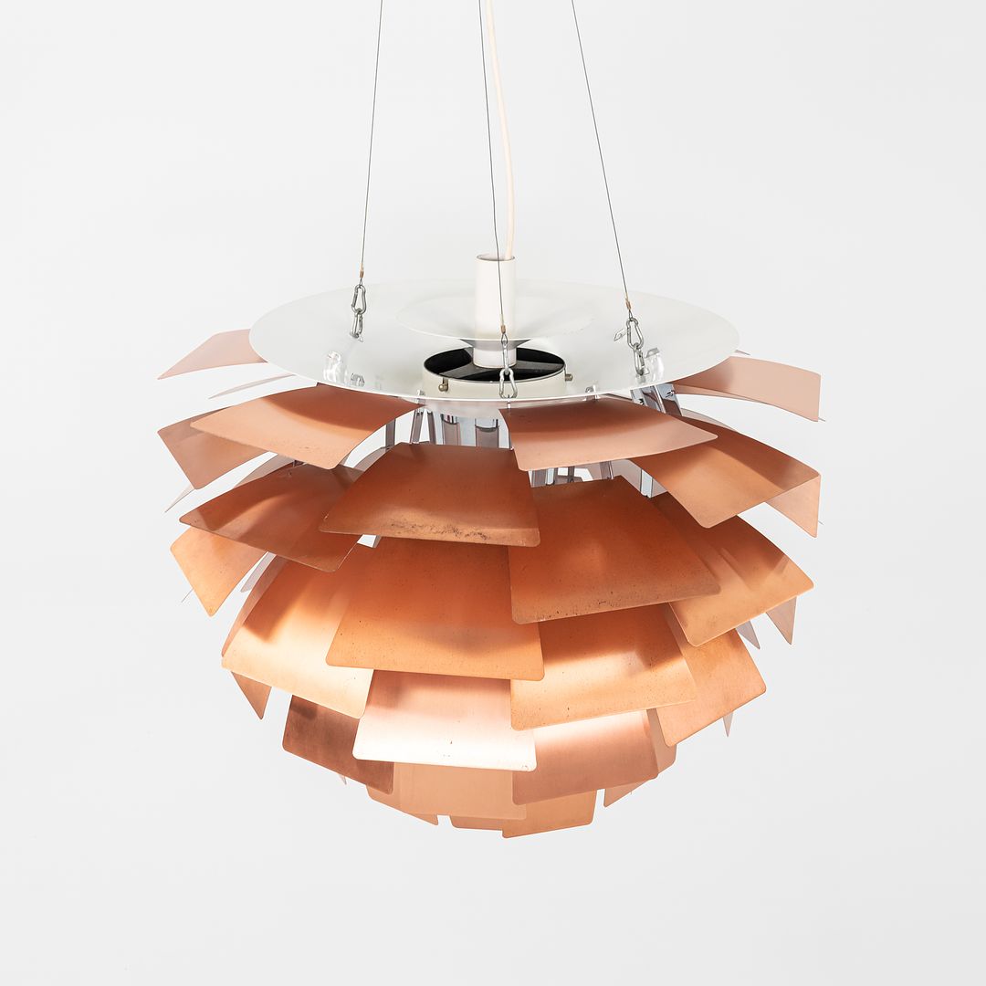 SOLD 1970s Extra Large PH Artichoke Pendant Lamp by Poul Henningsen for Louis Poulsen in Copper