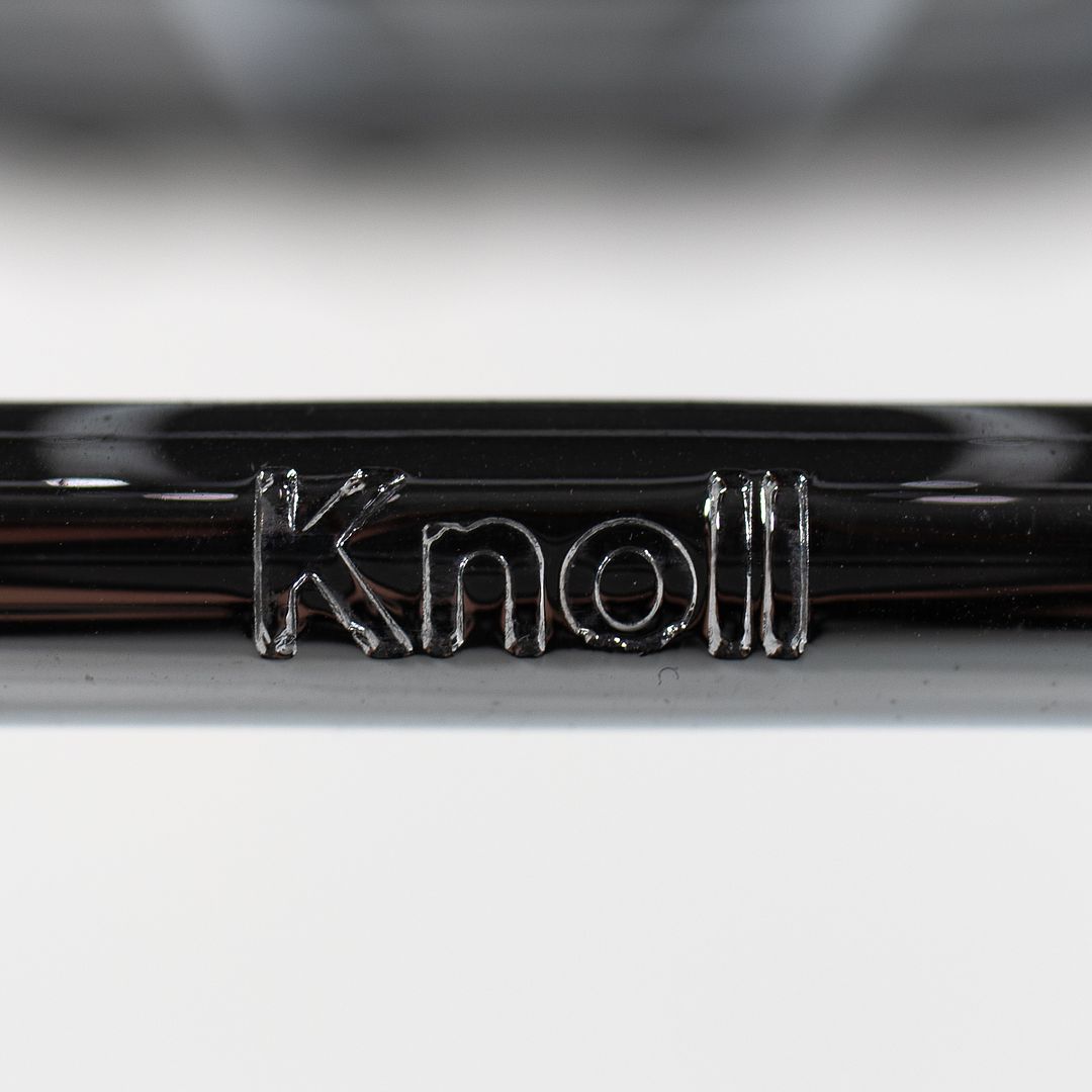 2021 Pair of Knoll Bertoia Side Chairs, Model 420C by Harry Bertoia for Knoll in Chromed Steel and Fabric