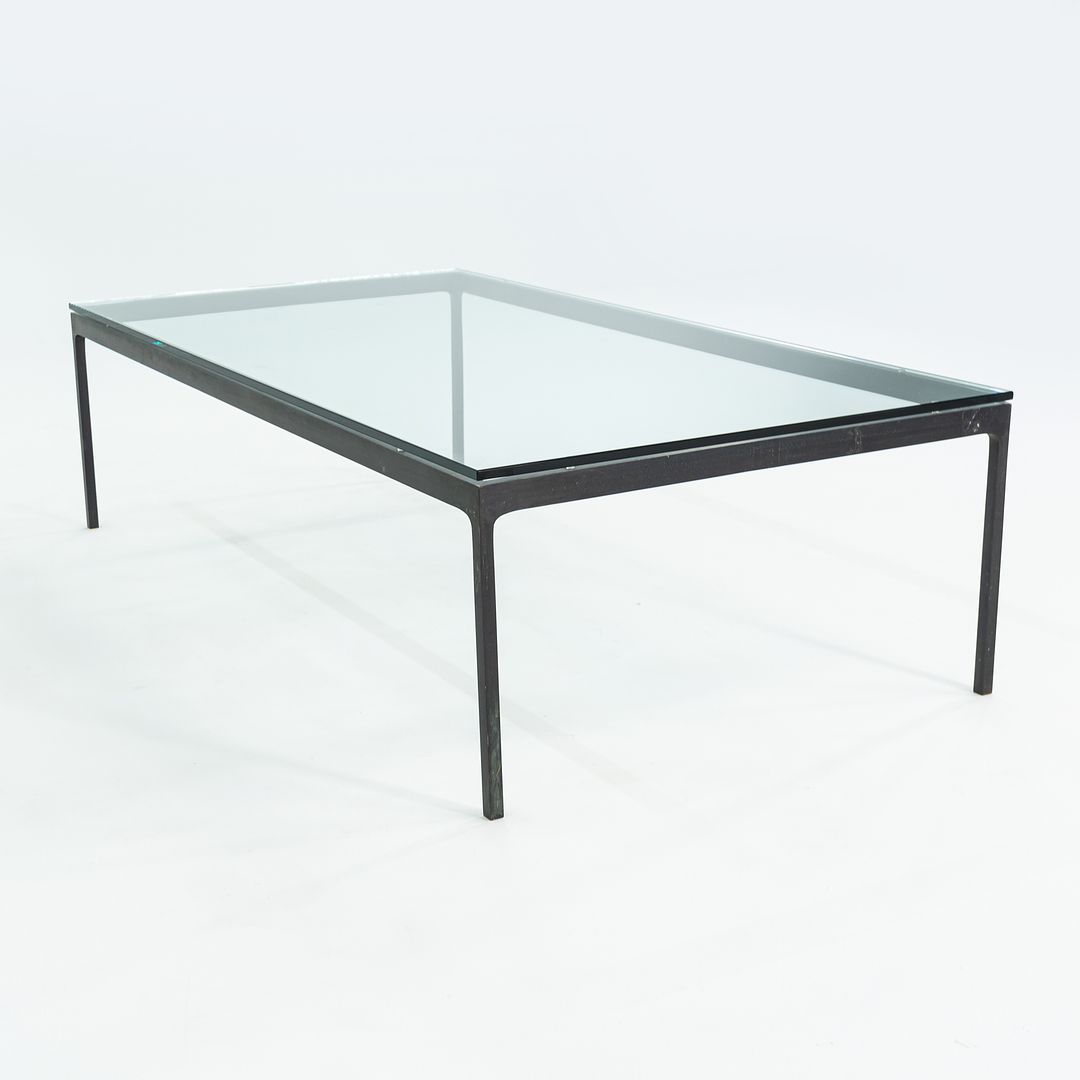 1970s Rectangular Coffee Table, Model TA.35.60.72 by Nicos Zographos for Zographos Designs in Patinated Bronze