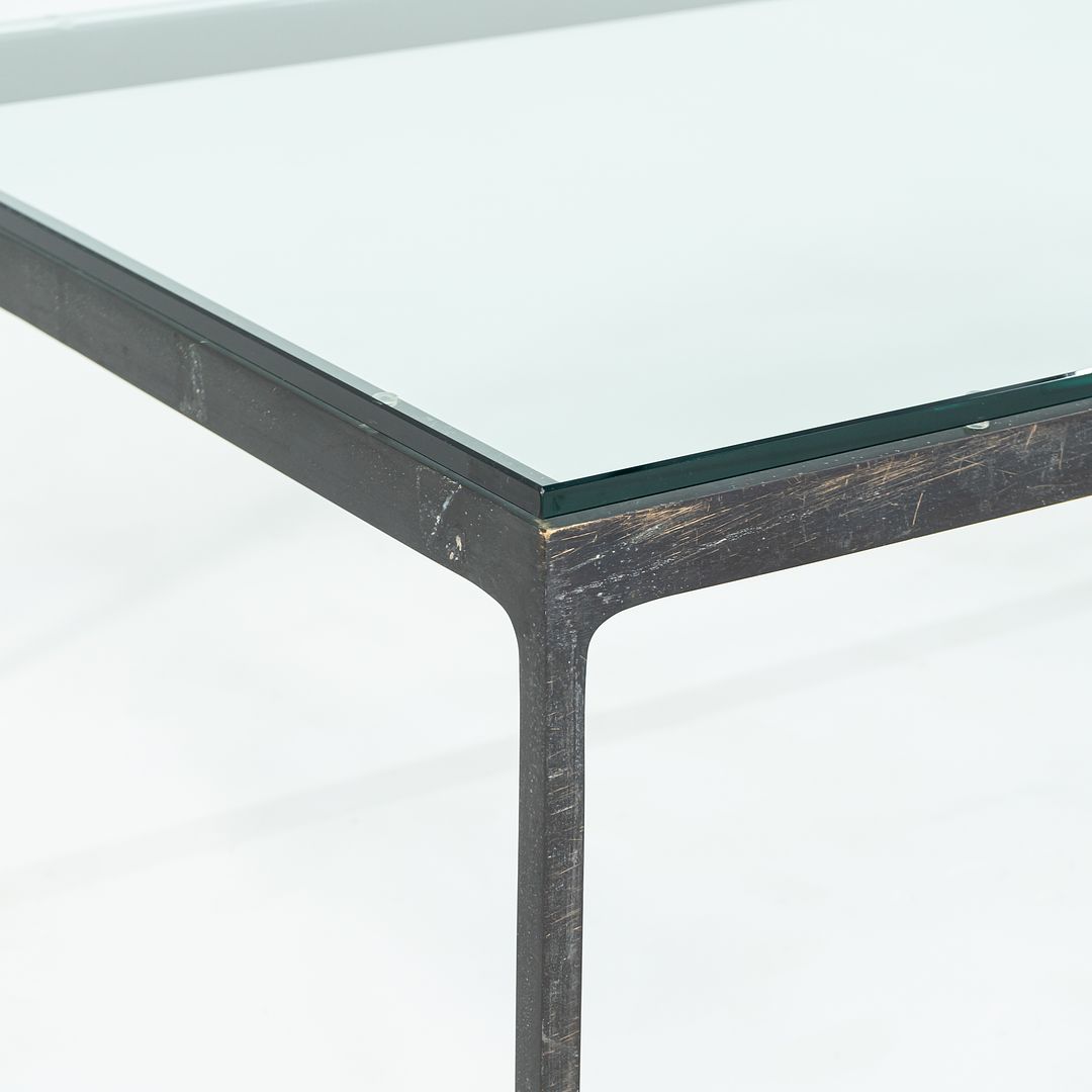 1970s Rectangular Coffee Table, Model TA.35.60.72 by Nicos Zographos for Zographos Designs in Patinated Bronze