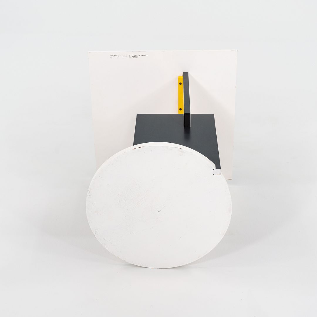 1970s De Stijl 'Schroeder 1' Side Table Designed by Gerrit Rietveld for Cassina
