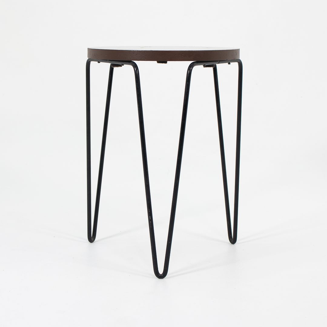 1960s Stacking Stool Side Table, Model 75 by Florence Knoll for Knoll Iron, PDF, Laminate