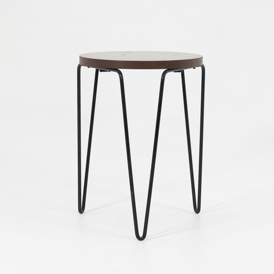 1960s Stacking Stool Side Table, Model 75 by Florence Knoll for Knoll Iron, PDF, Laminate