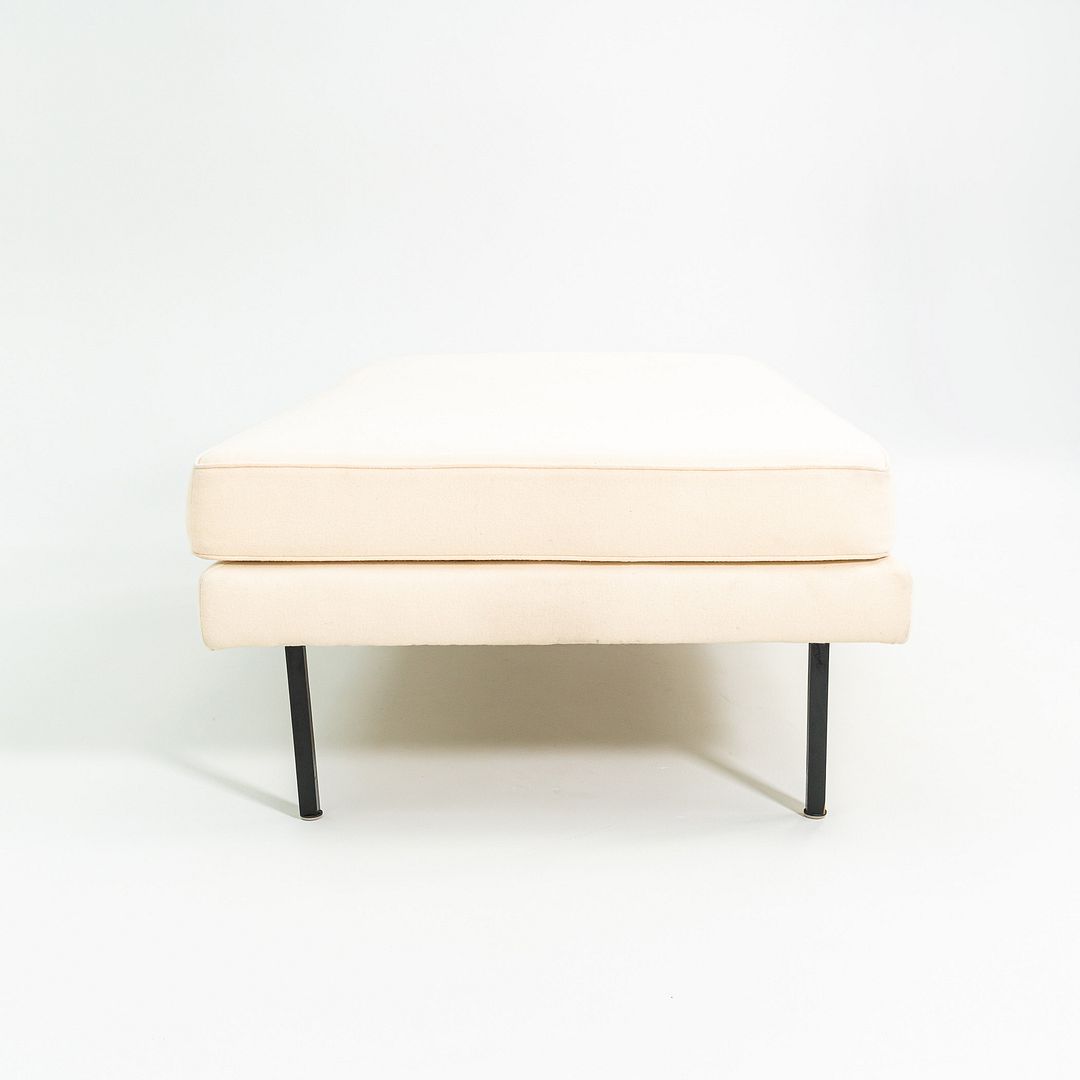 1960s Daybed by Richard Schultz for Knoll with Off-White Fabric Upholstery