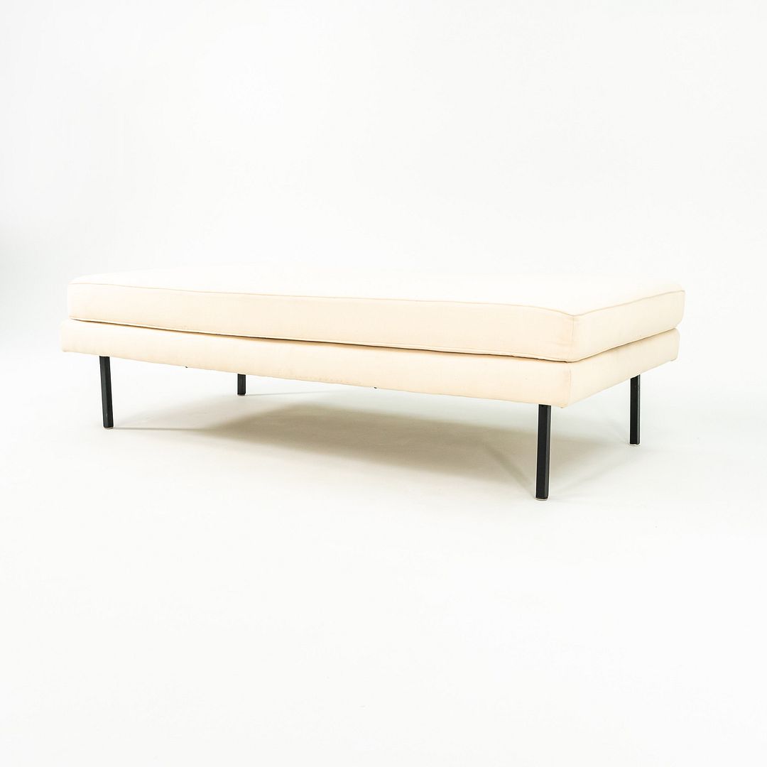 1960s Daybed by Richard Schultz for Knoll with Off-White Fabric Upholstery