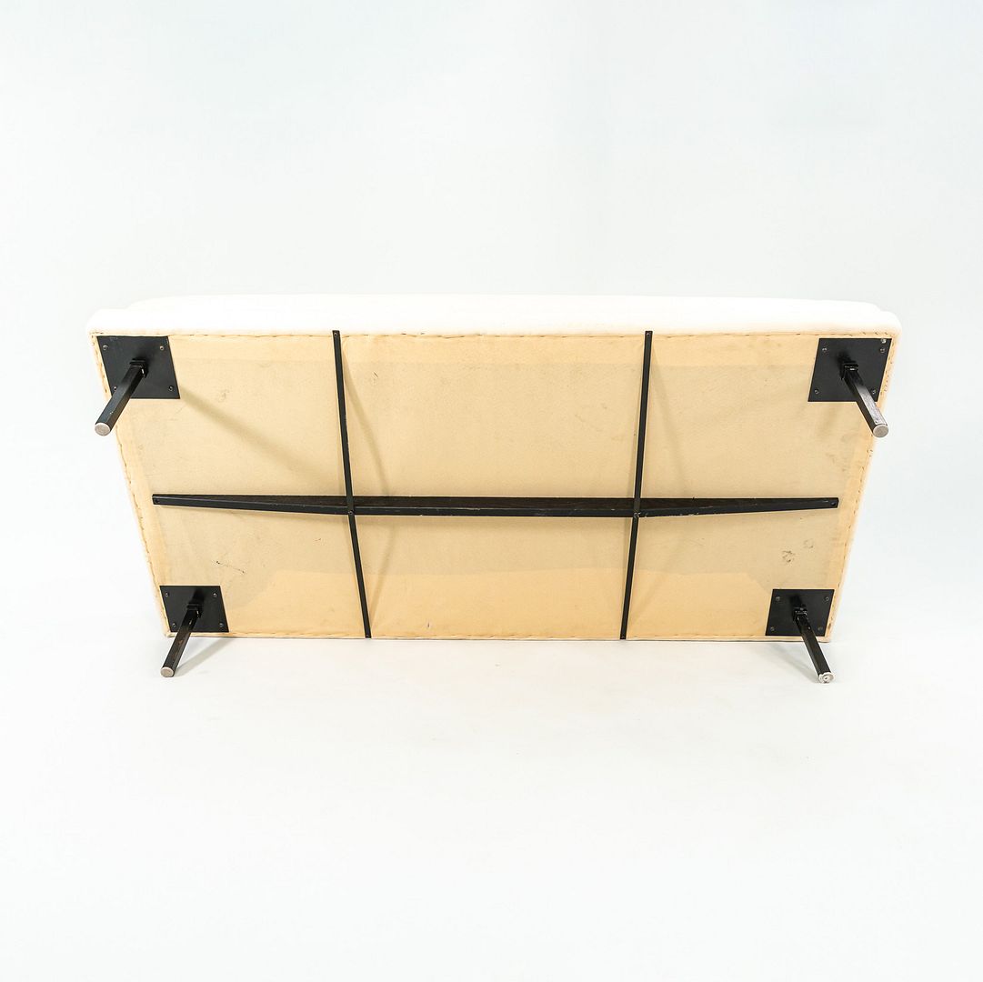 1960s Daybed by Richard Schultz for Knoll with Off-White Fabric Upholstery