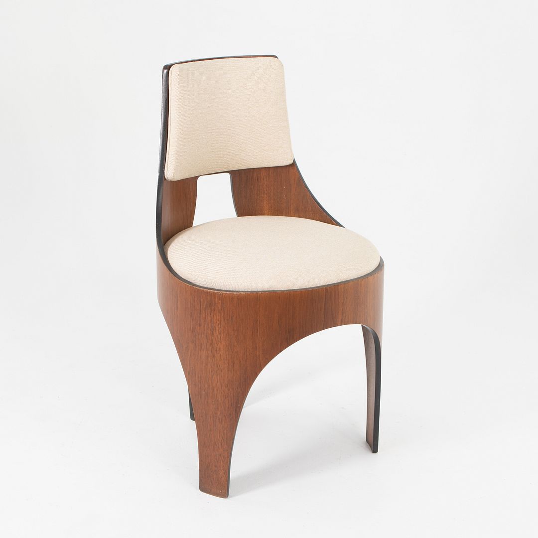 SOLD 1966 Four Cylindra Dining Chairs and Extension Table by Henry P. Glass for Richbilt Manufacturing