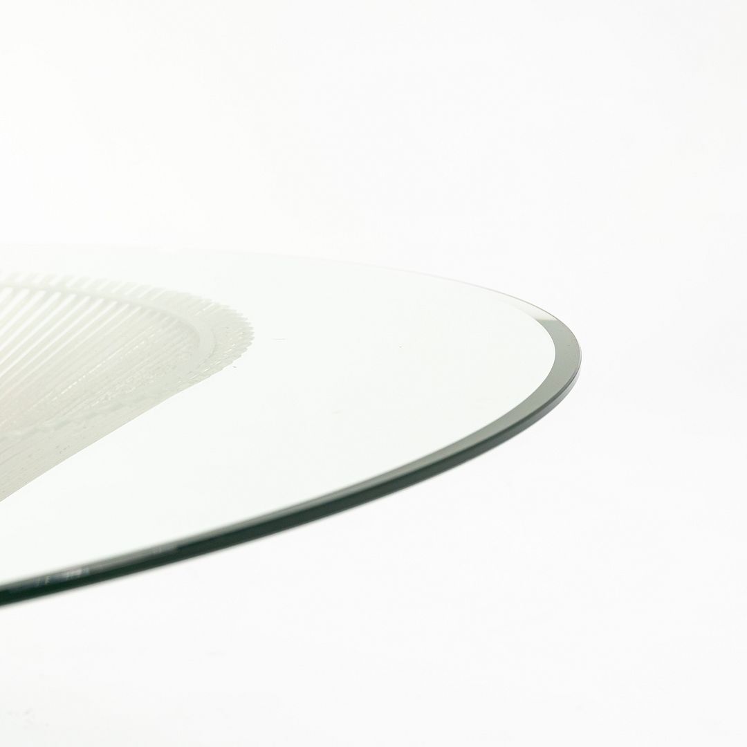 1970s Platner Coffee Table, 3714T by Warren Platner for Knoll in Nickel Plated Steel Wire Rod with 42 inch Top