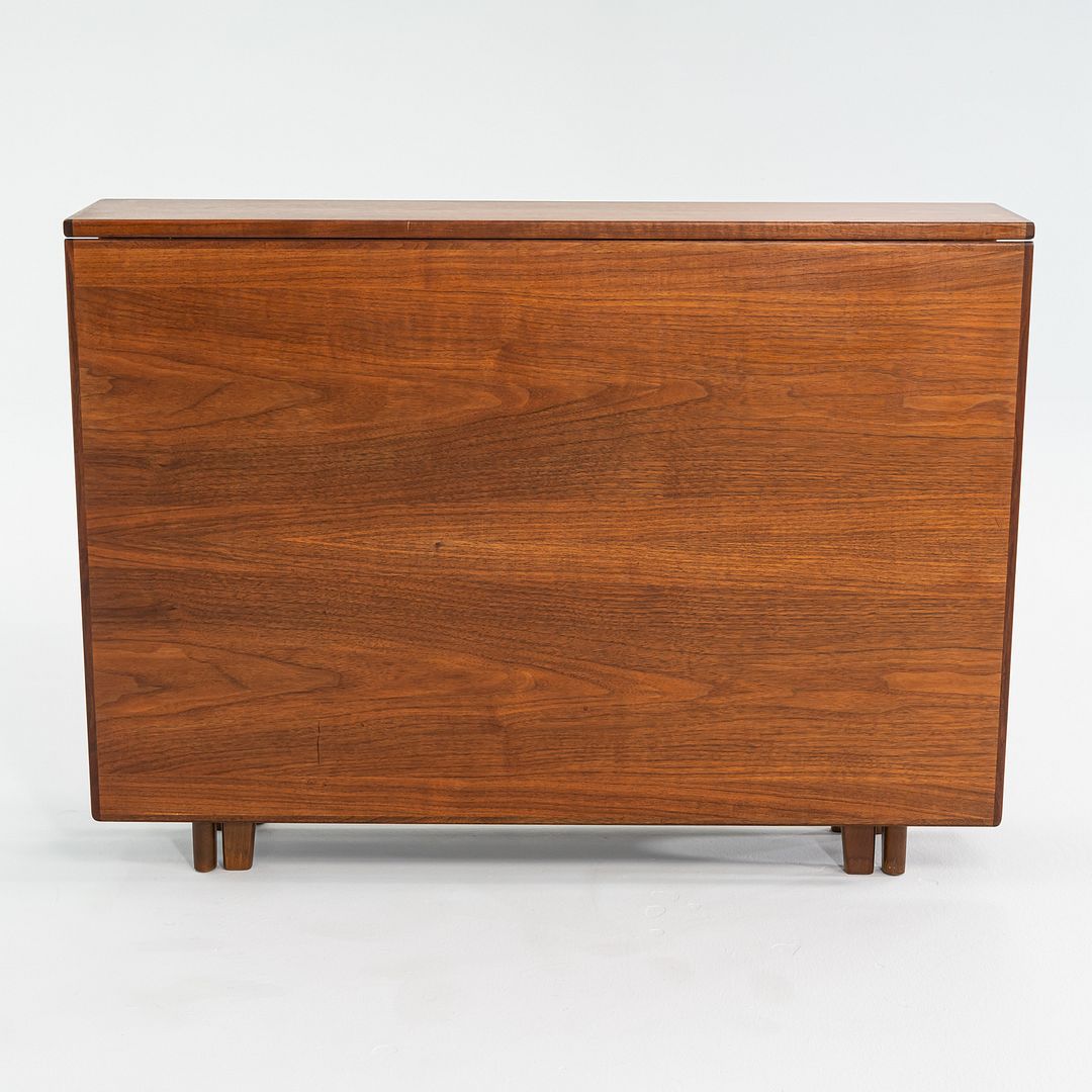 SOLD 1960s Extension Gate Leg Dining Table by Bendt Winge for Kleppes Mobelfabrikk