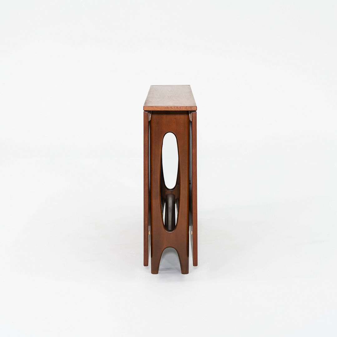 SOLD 1960s Extension Gate Leg Dining Table by Bendt Winge for Kleppes Mobelfabrikk