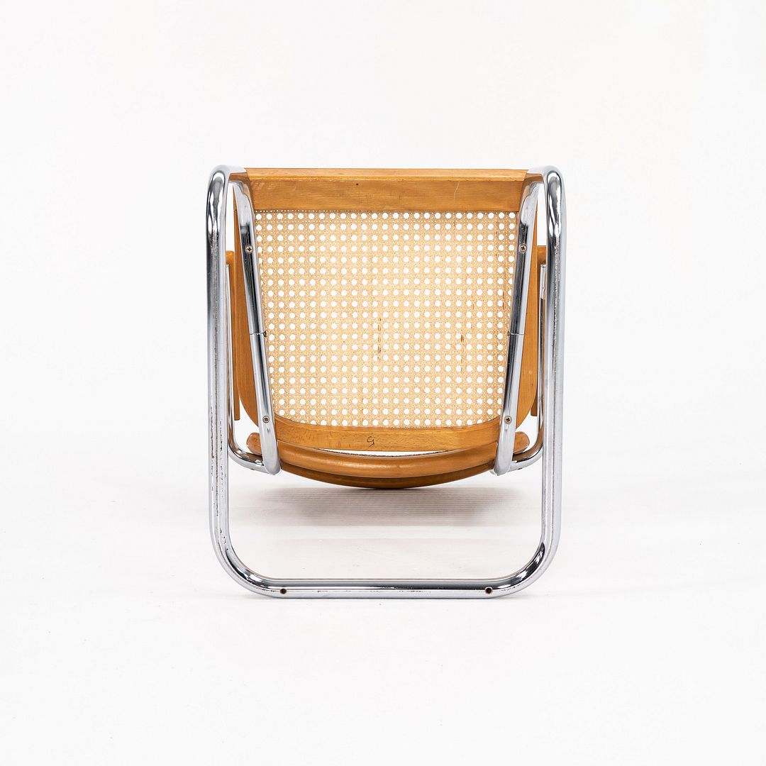 1970s B64 Cesca Armchair by Marcel Breuer for Knoll / Thonet in Beech with Cane 1x Available