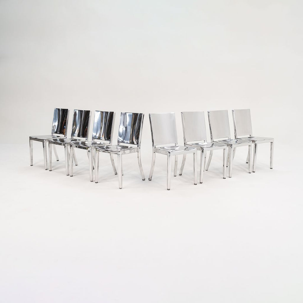 2000 Hudson Side Chair by Phillipe Starck for Emeco in Polished Aluminum, Limited Edition of 1000