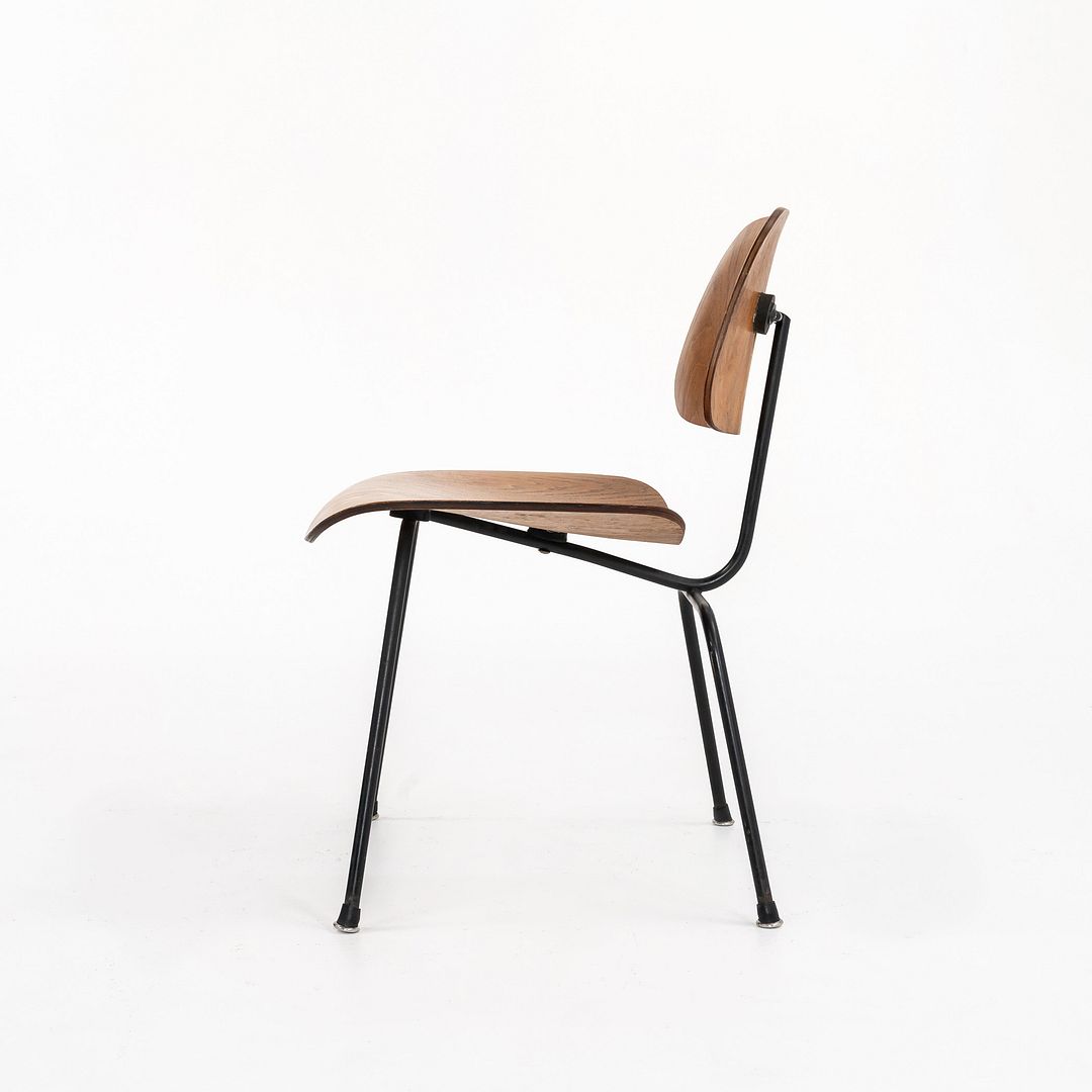 1954 Charles and Ray Eames for Herman Miller Dining Side Chair DCM in Calico Ash