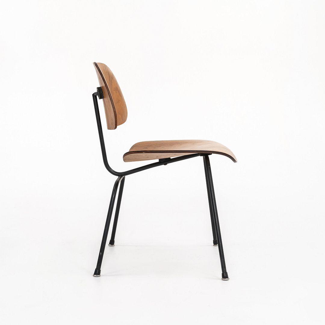 1954 Charles and Ray Eames for Herman Miller Dining Side Chair DCM in Calico Ash