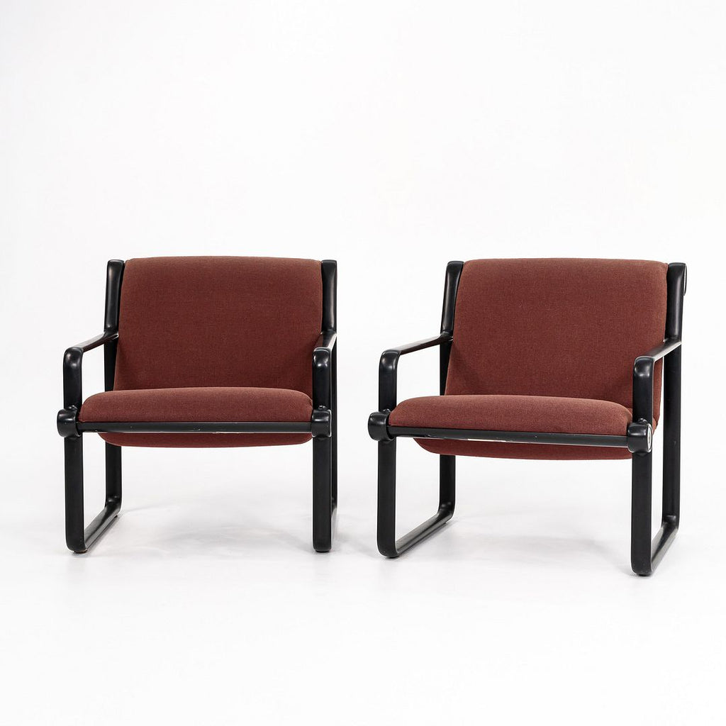 1973 Sling Lounge Chair by Hannah & Morrison for Knoll in Original Fabric