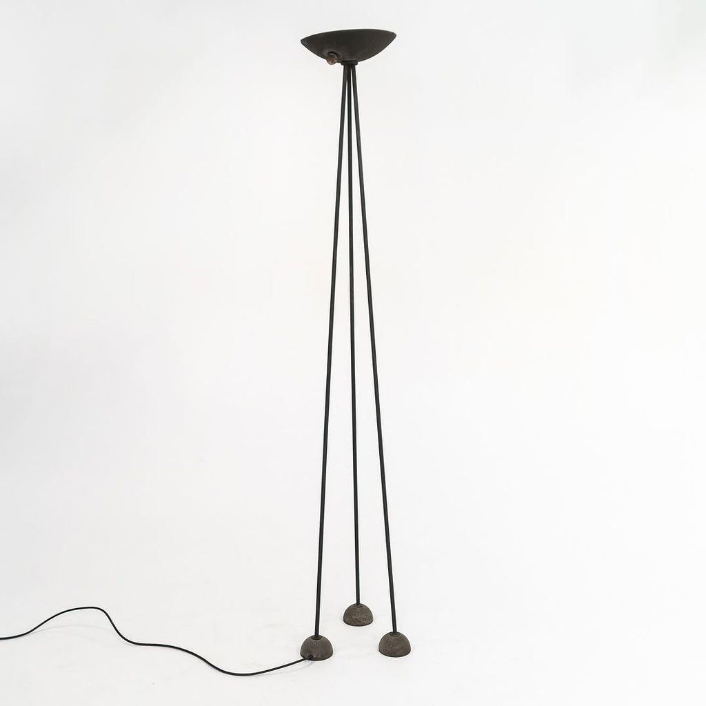 SOLD 1990s Koch & Lowy Footsteps Torchiere Lamp by Piotr Sierakowski for Koch & Lowy Metal, Paint, Plastic