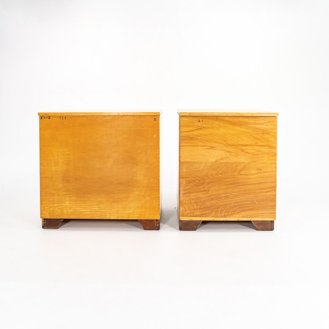 1939 Flexible Home Arrangements Birch 4-Drawer Dresser Cabinet by Eliel Saarinen, J. Robert Swanson, Pipsan Saarinen Swanson for Johnson Furniture Co. in Birch