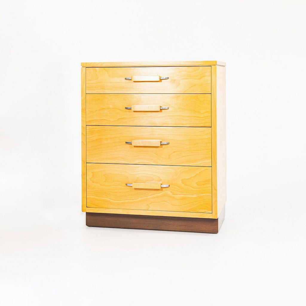 1939 Flexible Home Arrangements Birch 4-Drawer Dresser Cabinet by Eliel Saarinen, J. Robert Swanson, Pipsan Saarinen Swanson for Johnson Furniture Co. in Birch