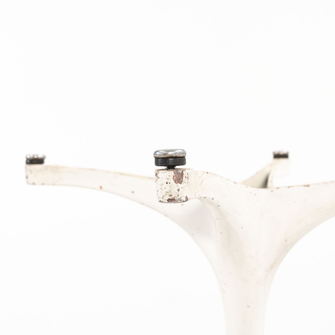 1950s Pedestal Side Table by George Nelson for Herman Miller with Wood Tabletop