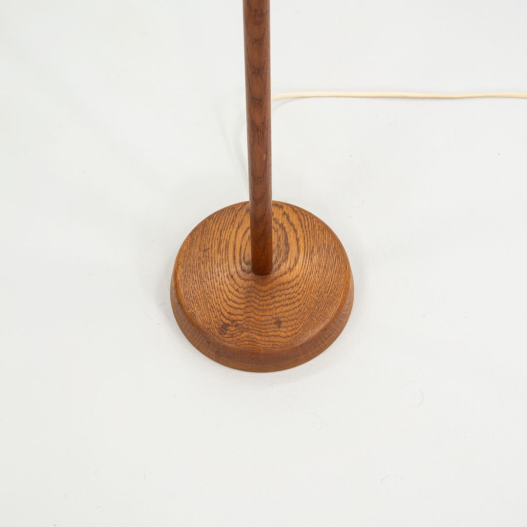 1960S Floor Lamp By Uno and Osten Kristiansson For Luxus in Teak and Acrylic
