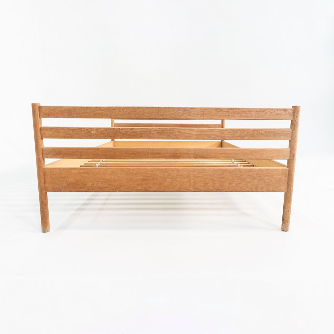 1970s Scandinavian Full Size Bed in Oak by Hans Wegner for RY Mobler, Denmark