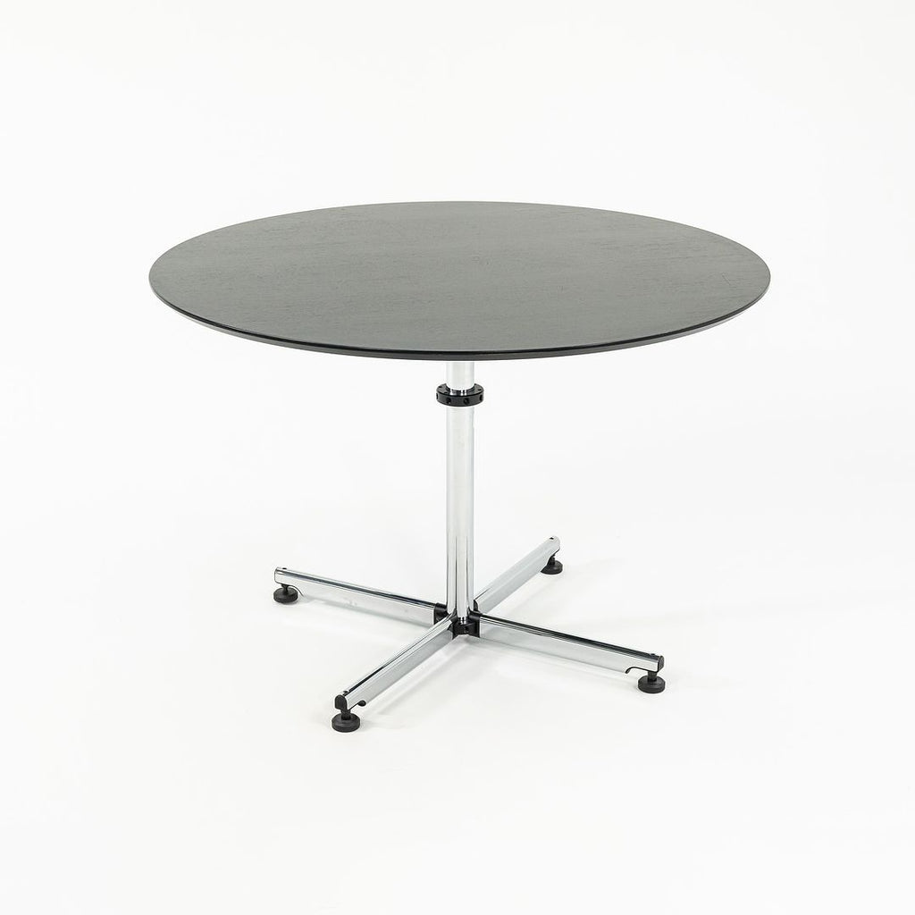2000s Kitos Table by Fritz Haller for USM Haller in Ebonized Wood 3x Available