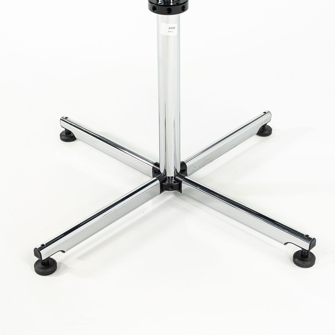 2000s Kitos Table by Fritz Haller for USM Haller in Ebonized Wood 3x Available