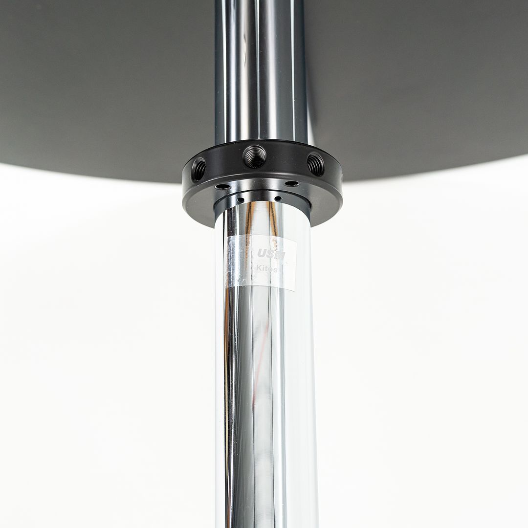 2000s Kitos Table by Fritz Haller for USM Haller in Ebonized Wood 3x Available