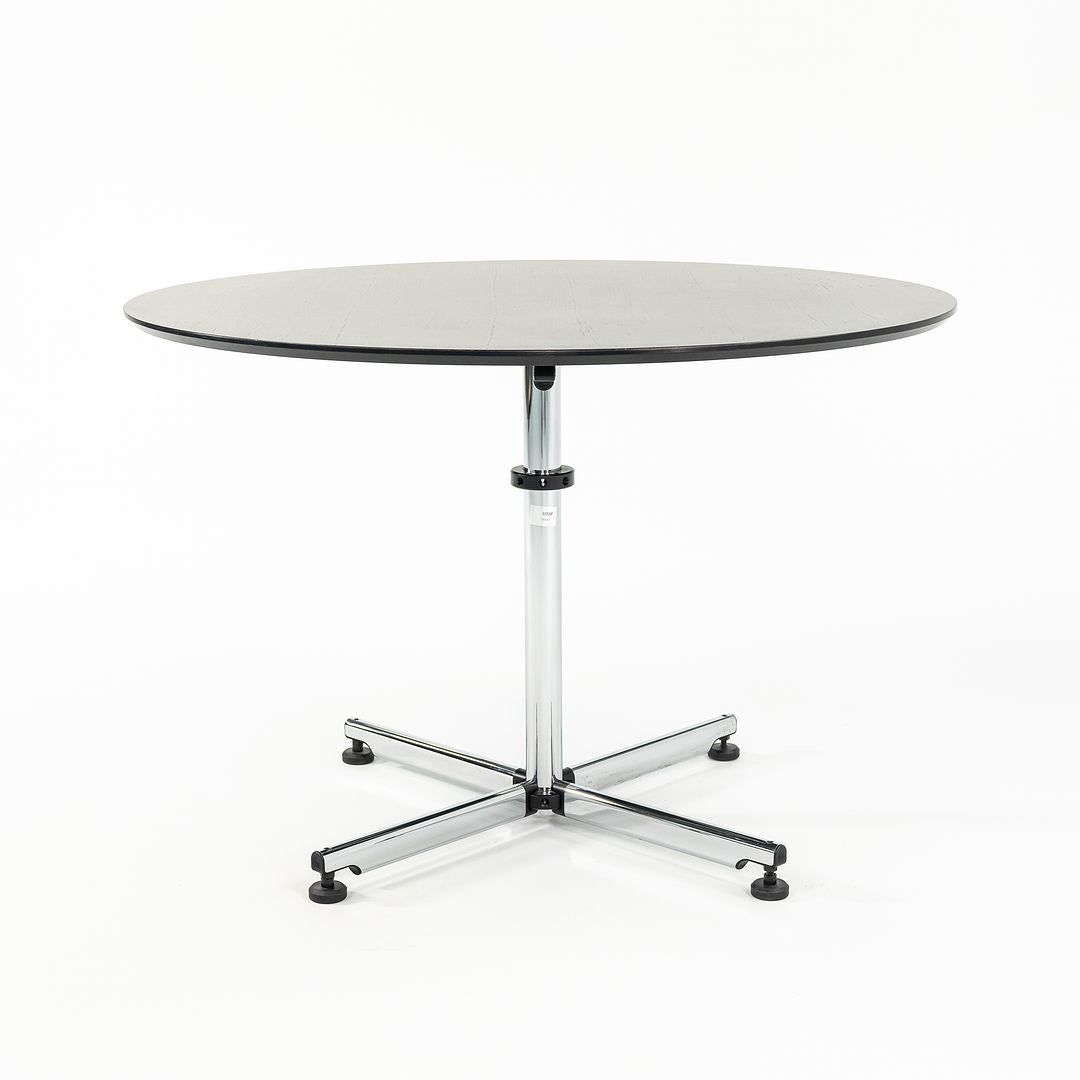 2000s Kitos Table by Fritz Haller for USM Haller in Ebonized Wood 3x Available