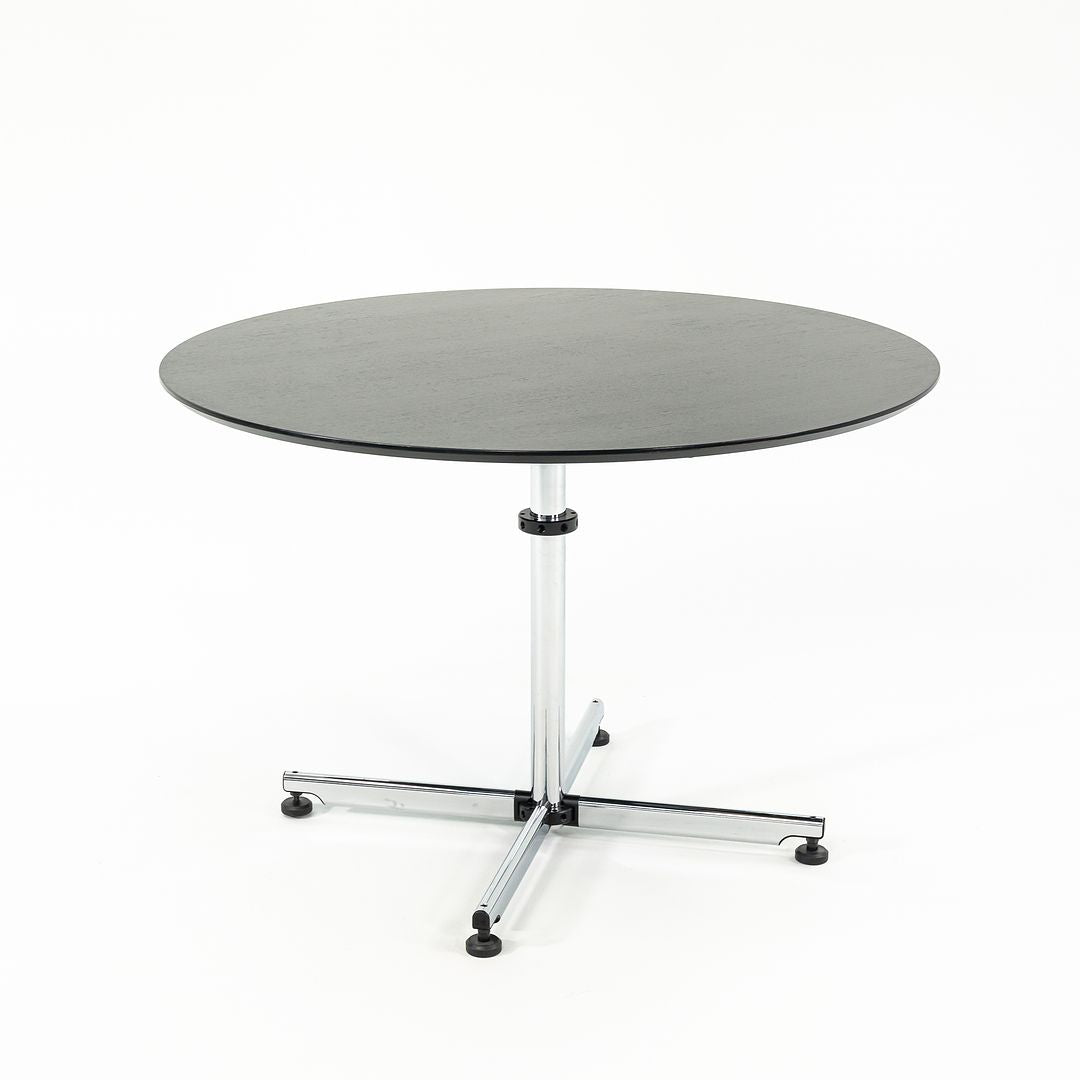 2000s Kitos Table by Fritz Haller for USM Haller in Ebonized Wood 3x Available