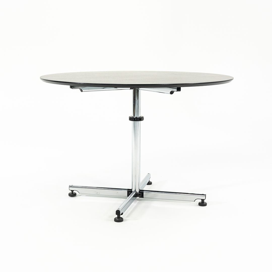 2000s Kitos Table by Fritz Haller for USM Haller in Ebonized Wood 3x Available