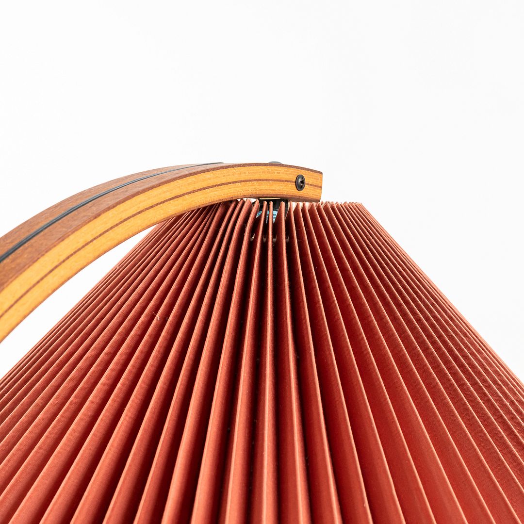 1970s Mads Caprani for Caprani Light AS Timberline Floor Lamp