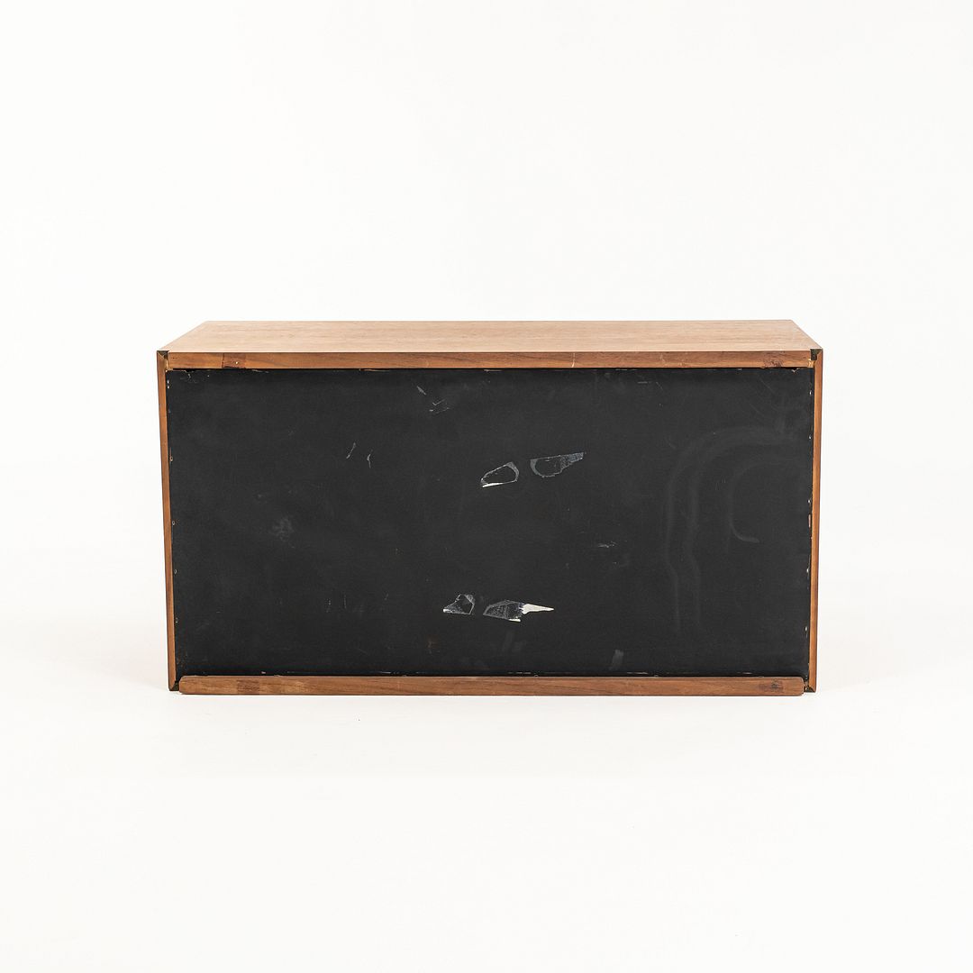 SOLD 1960s Royal System Walnut Basketweave Modular Cabinets by Poul Cadovius 2x Avail