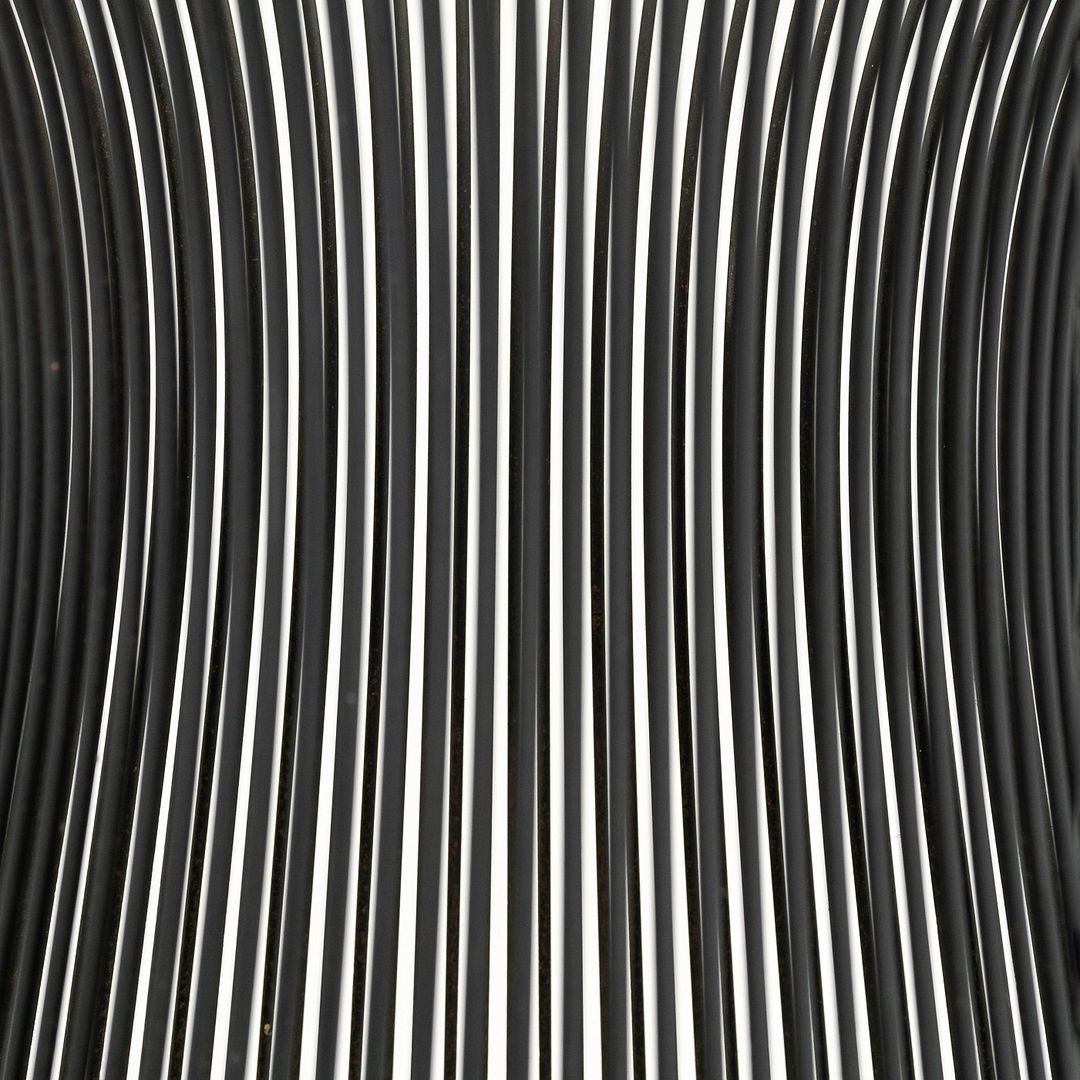 1960s Platner Side Table 3710T by Warren Platner for Knoll in Bronzed-Steel with Glass 2x Available