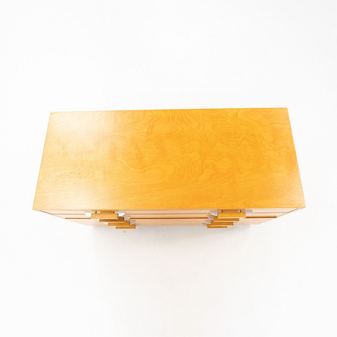 1939 Flexible Home Arrangements Birch 4-Drawer Drawer Dresser Cabinet By Eliel Saarinen, J. Robert Swanson, Pipsan Saarinen Swanson For Johnson Furniture Co. in Birch