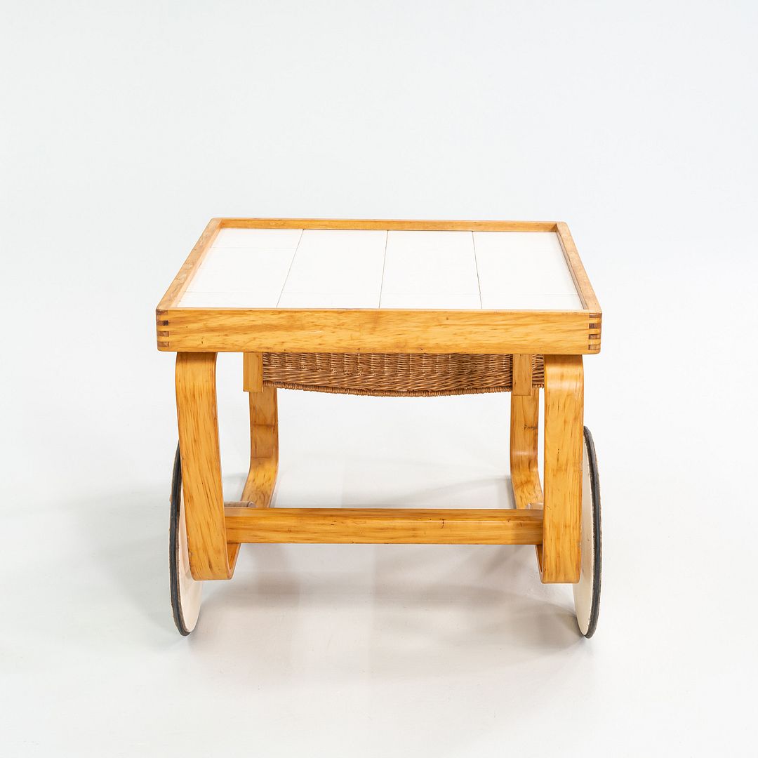 1950s Alvar Aalto Tea Trolley / Cart Table 900 By Aino And Alvar Aalto For Artek
