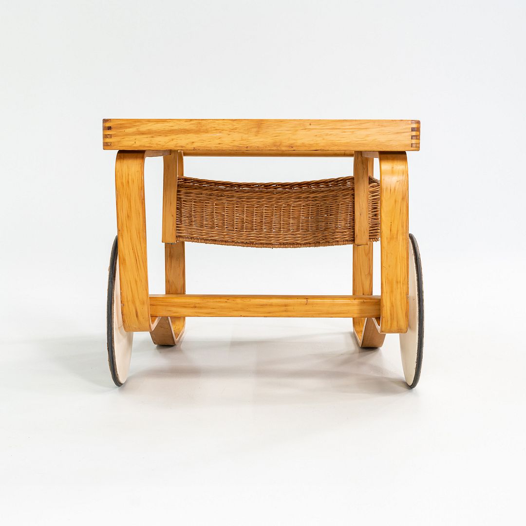 1950s Alvar Aalto Tea Trolley / Cart Table 900 By Aino And Alvar Aalto For Artek