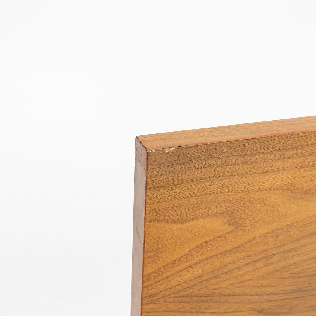 1950s Thin-Edge Queen Headboard, Model 4909 By George Nelson For Herman Miller in Walnut