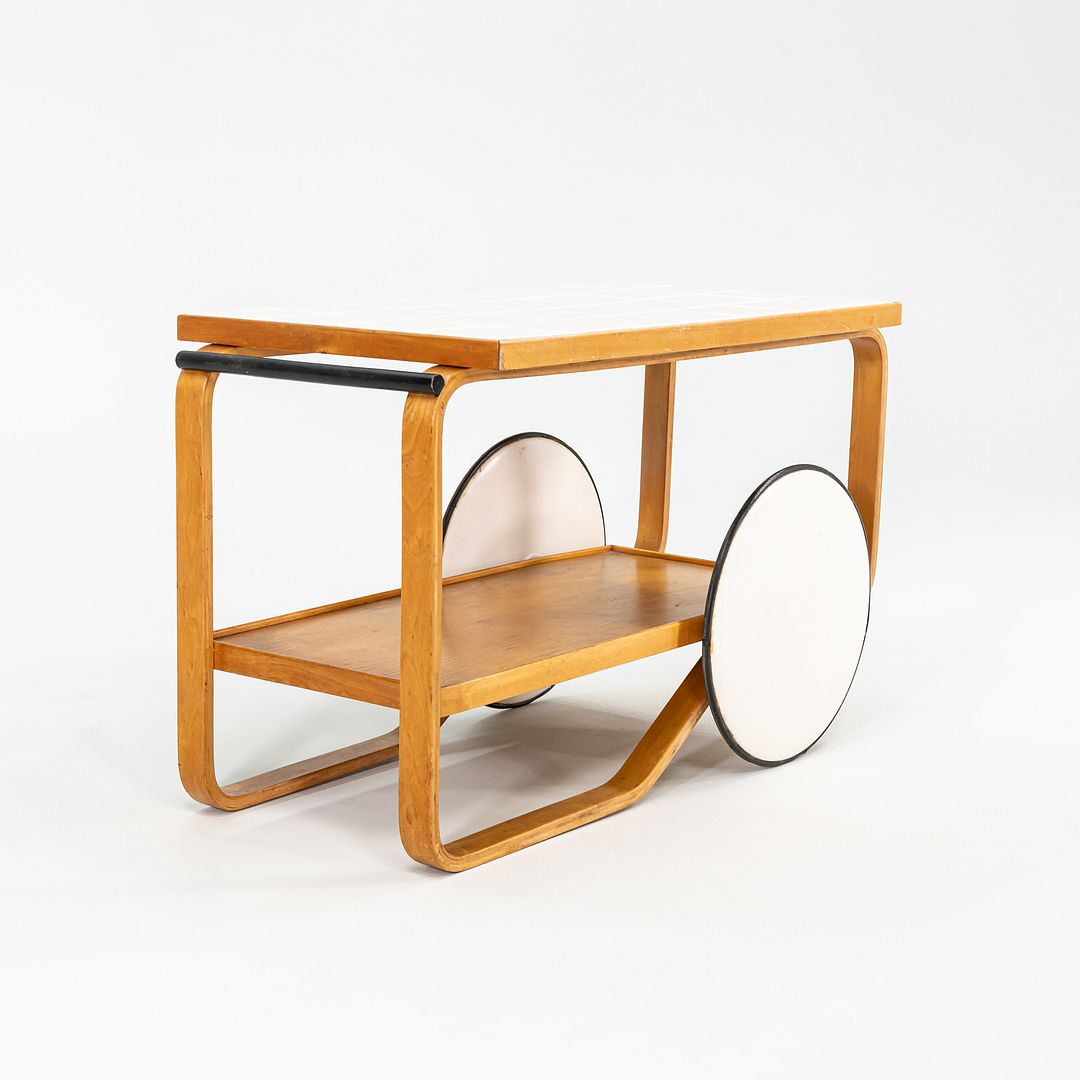 1950s Tea Trolley / Cart Table Model 901 by Aino and Alvar Aalto for Artek