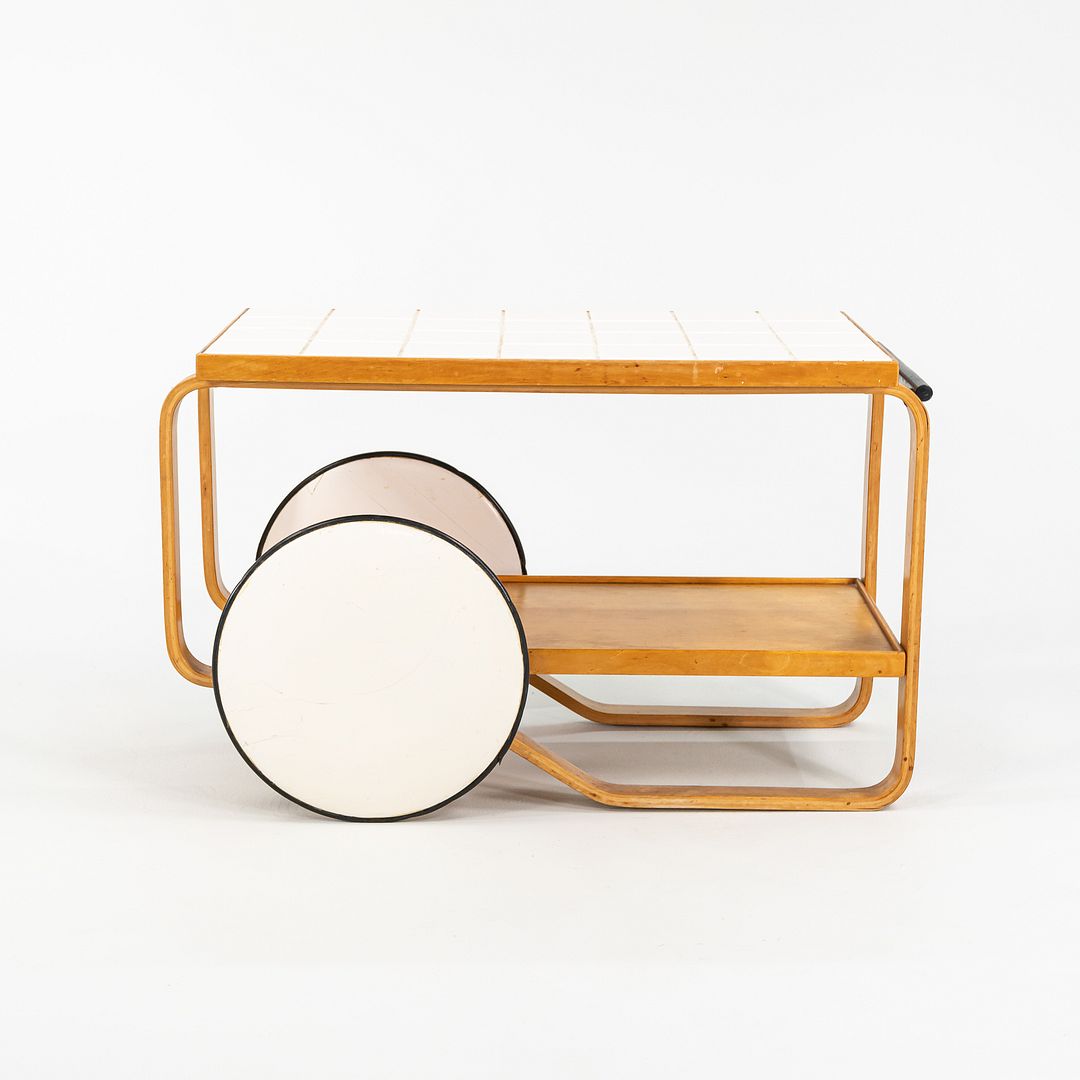 1950s Tea Trolley / Cart Table Model 901 by Aino and Alvar Aalto for Artek