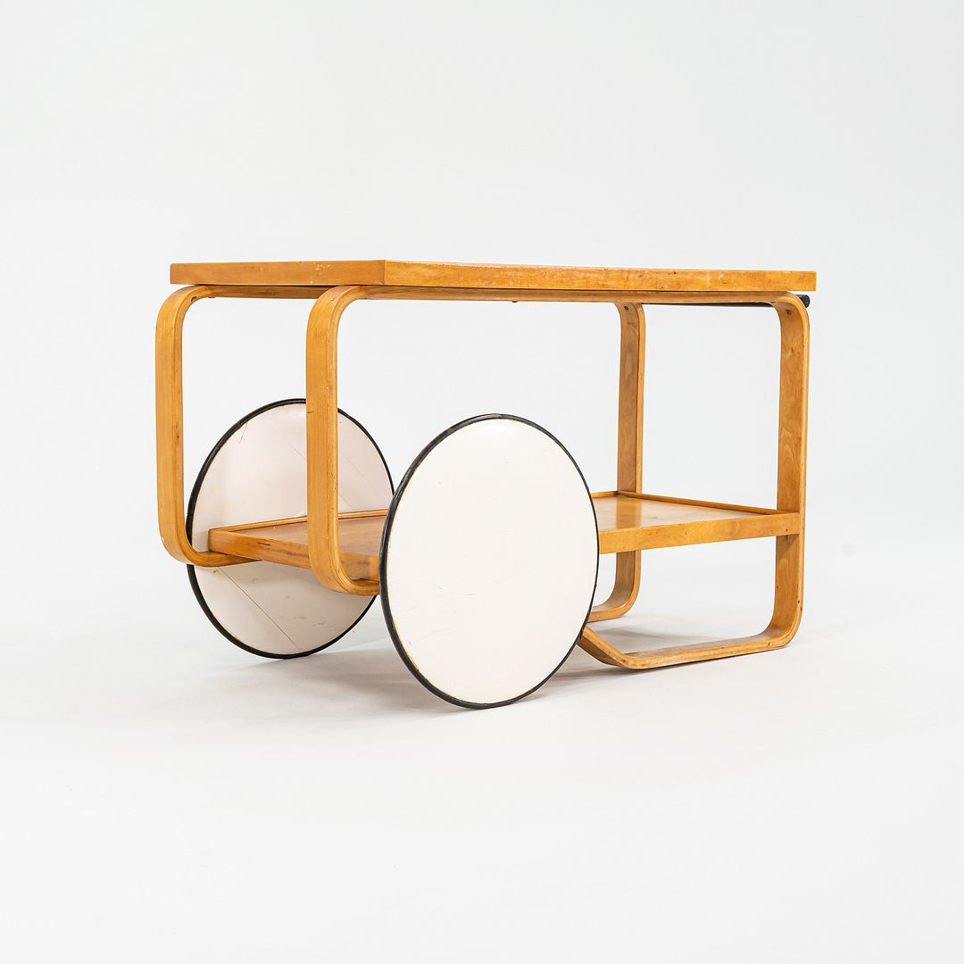 1950s Tea Trolley / Cart Table Model 901 by Aino and Alvar Aalto for Artek