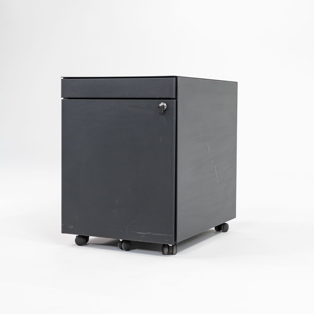 2010s Arik Levy for Vitra ABS Pedestal Office File Cabinets in Grey 14x Available