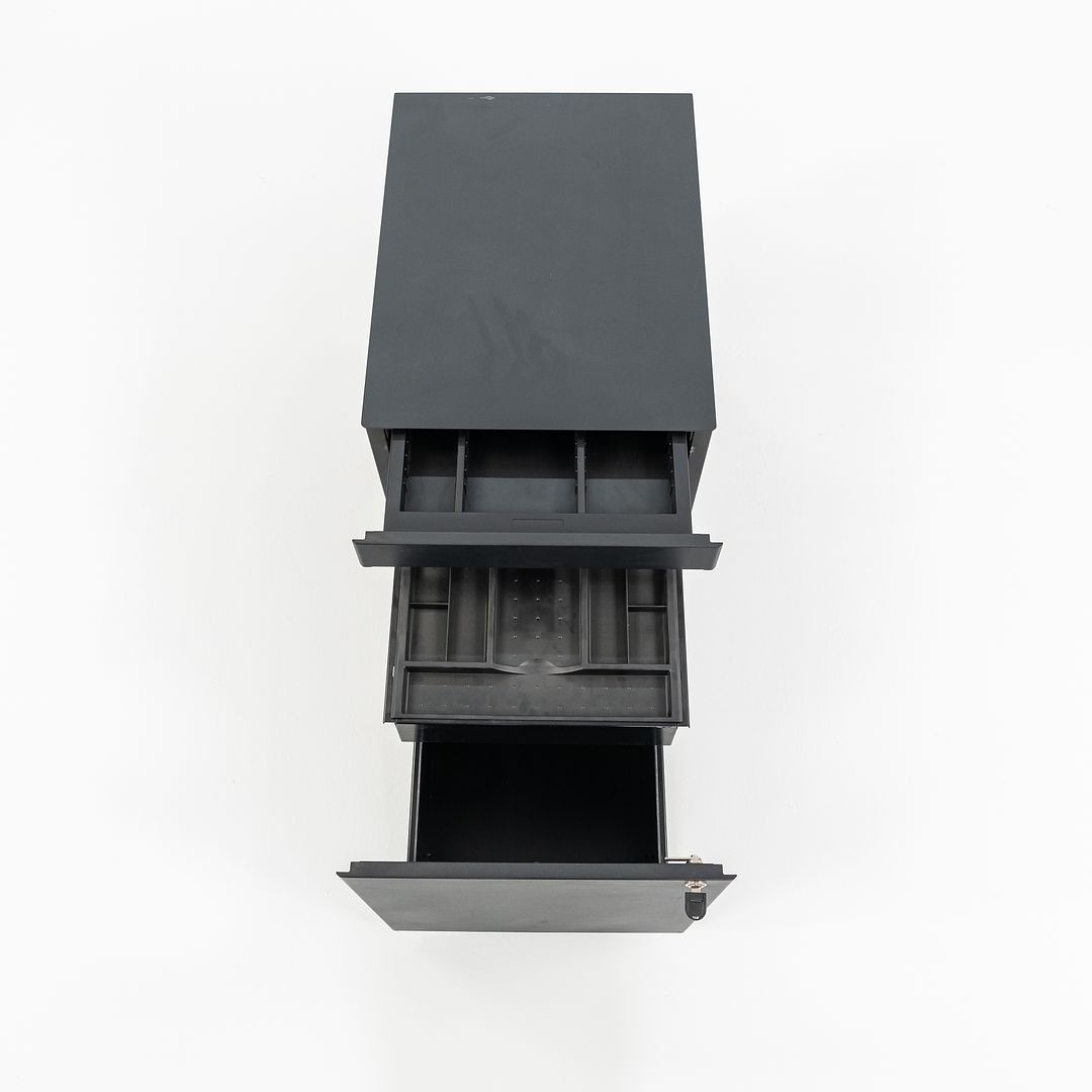 2010s Arik Levy for Vitra ABS Pedestal Office File Cabinets in Grey 14x Available