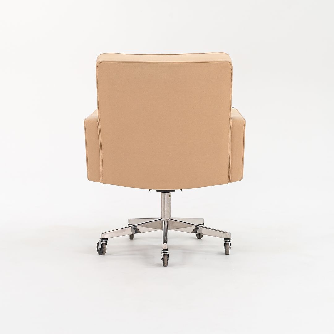 1979 Cafiero Desk Chair with Tablet, Model 187 by Vincent Cafiero for Knoll in Tan Fabric 8x Available