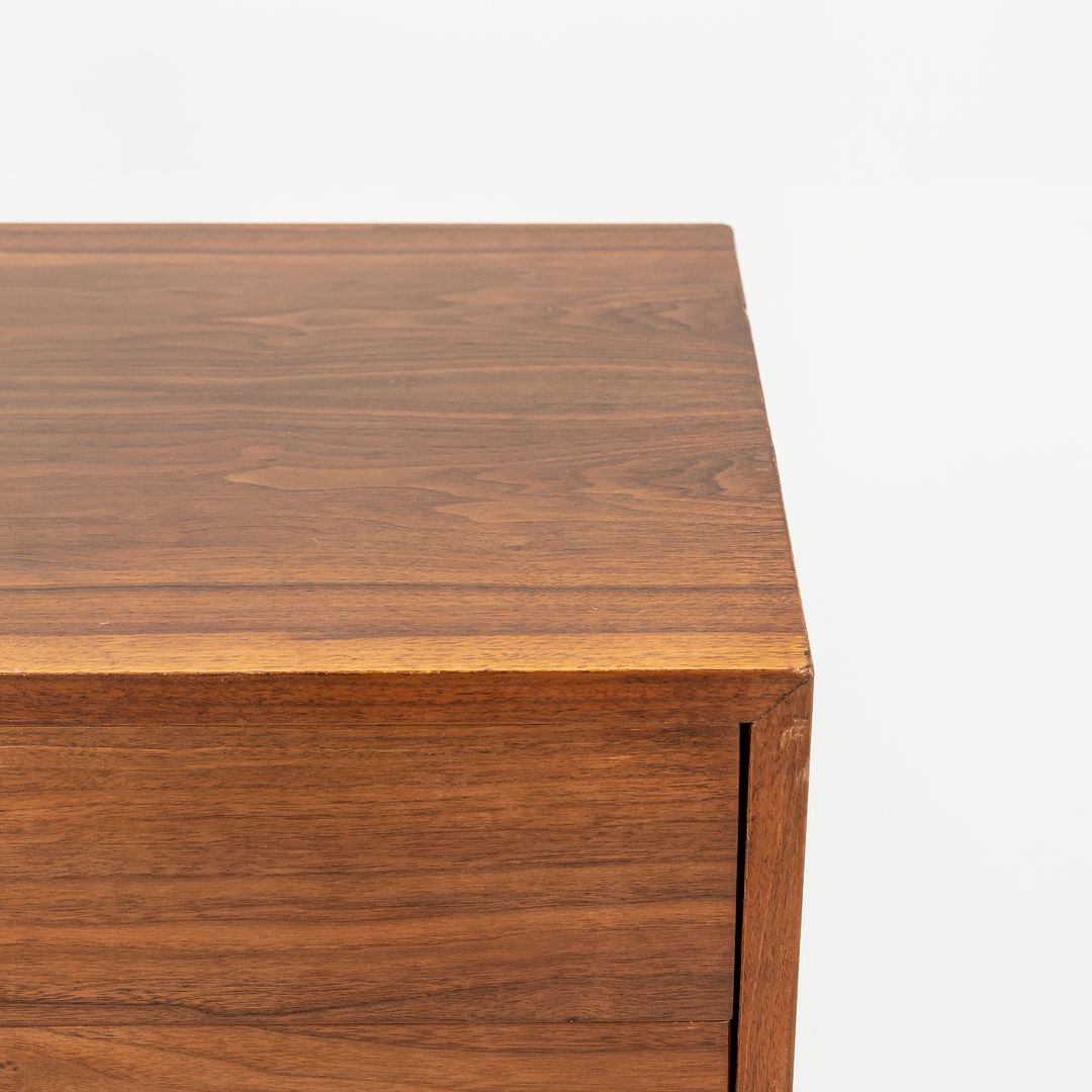 1970s Six Drawer Credenza Cabinet by Jack Cartwright for Founders in Walnut